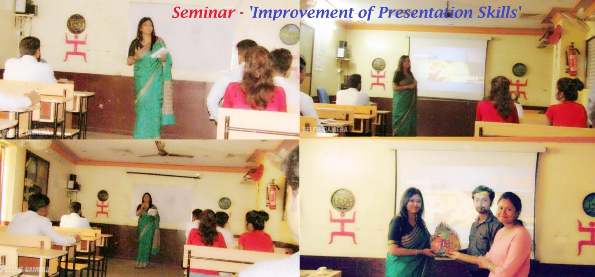 Seminar – ‘Improvement of Presentation Skills’